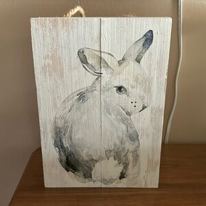 Bunny wood picture